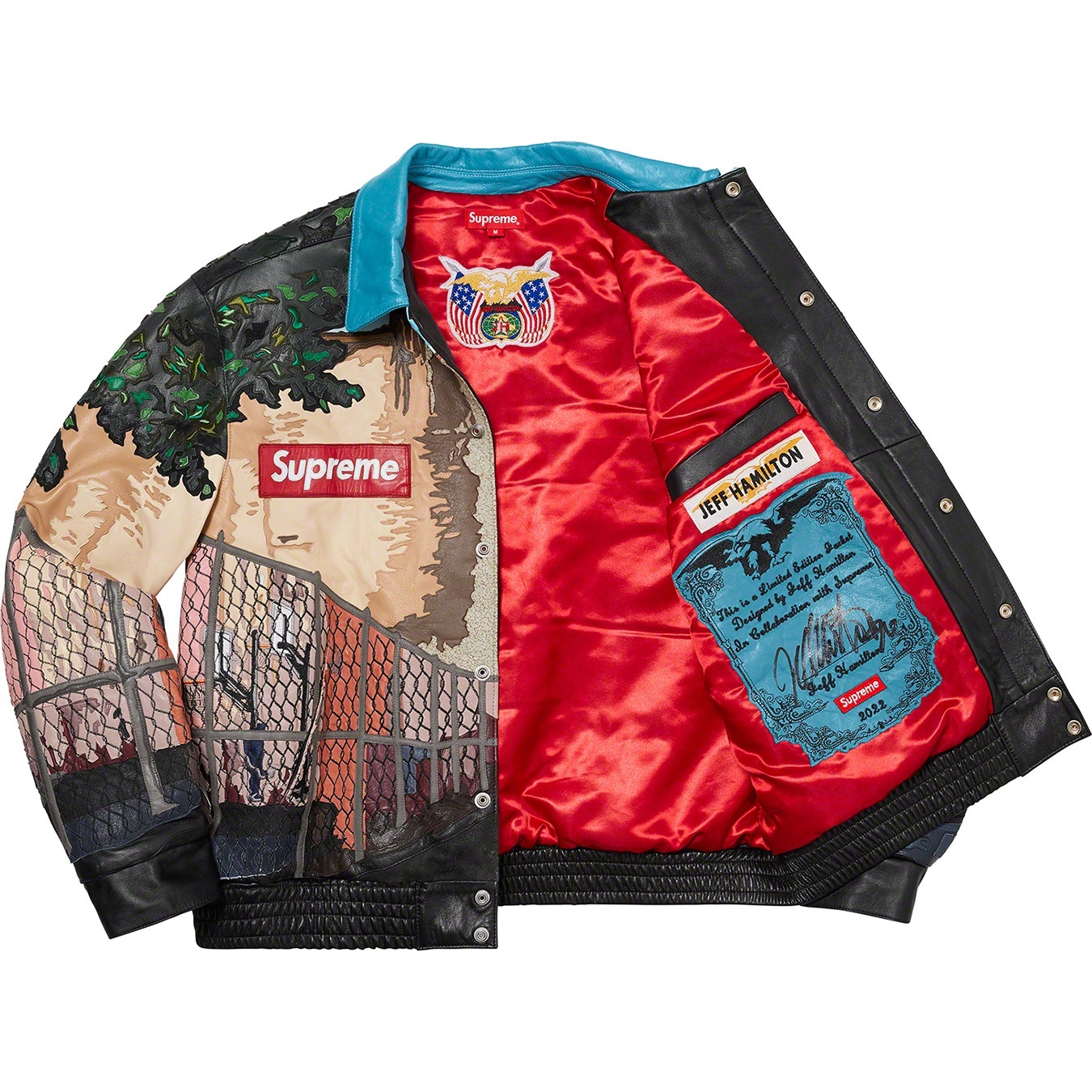 Jeff Hamilton Ridge Street Leather Jacket view 11
